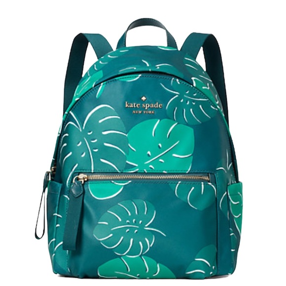 Arriba 38+ imagen kate spade leaf backpack Thptnganamst.edu.vn